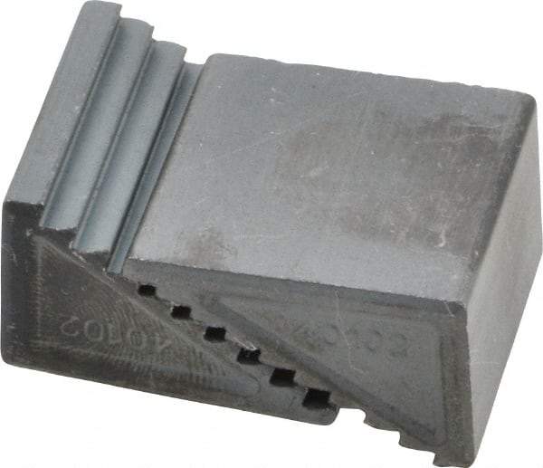 Gibraltar - 2 Piece, 19 to 41mm Height Adjustment, Steel Step Block - 1/16" Step Depth, 1/8" Step Elevation, 25mm Width, 1-1/16" Base Depth, 11/16" Height - Exact Tool & Supply