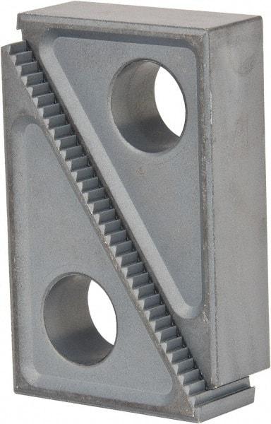 Gibraltar - 2 Piece, 64 to 152mm Height Adjustment, Steel Step Block - 1/16" Step Depth, 1/8" Step Elevation, 25mm Width, 3-3/4" Base Depth, 2-15/32" Height - Exact Tool & Supply