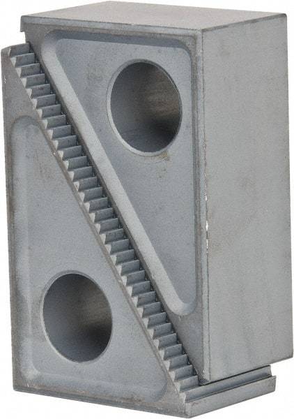 Gibraltar - 2 Piece, 64 to 152mm Height Adjustment, Steel Step Block - 1/16" Step Depth, 1/8" Step Elevation, 38mm Width, 3-3/4" Base Depth, 2-15/32" Height - Exact Tool & Supply