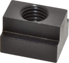Gibraltar - 3/4-10 Blind Tapped T Slot Nut - 13/16" Slot Width, 1-1/4 x 9/16" Base Width x Height, 1-1/2 x 1" OAL x Height - Exact Tool & Supply