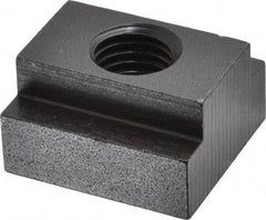 Gibraltar - 3/4-10 Blind Tapped T Slot Nut - 1" Slot Width, 1-5/8 x 5/8" Base Width x Height, 1-3/4 x 1" OAL x Height - Exact Tool & Supply