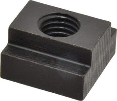 Gibraltar - 5/8-11 Tapped Through T Slot Nut - 3/4" Slot Width, 1-1/4 x 15/32" Base Width x Height, 1-1/4 x 3/4" OAL x Height - Exact Tool & Supply