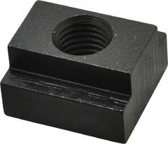Gibraltar - 3/4-10 Tapped Through T Slot Nut - 1" Slot Width, 1-5/8 x 5/8" Base Width x Height, 1-3/4 x 1" OAL x Height - Exact Tool & Supply