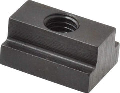 Gibraltar - M8x1.25 Blind Tapped T Slot Nut - 7/16" Slot Width, 16 x 6mm Base Width x Height, 22 x 11mm OAL x Height - Exact Tool & Supply
