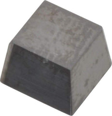 Cutting Tool Technologies - 12151215 Carbide Milling Insert - Uncoated, 1/8" Thick, 0.007" Inscribed Circle, 0.215" Corner Radius - Exact Tool & Supply