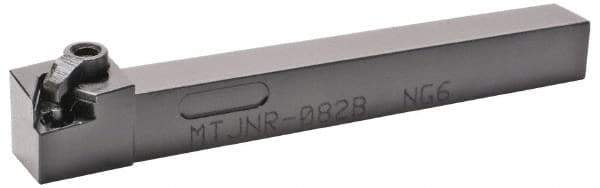 Kennametal - MTJN, Left Hand Cut, 3° Lead Angle, 1/2" Shank Height x 1/2" Shank Width, Negative Rake Indexable Turning Toolholder - 4-1/2" OAL, TN..22. Insert Compatibility, Series Kenloc - Exact Tool & Supply