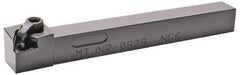 Kennametal - MTJN, Left Hand Cut, 3° Lead Angle, 1/2" Shank Height x 1/2" Shank Width, Negative Rake Indexable Turning Toolholder - 4-1/2" OAL, TN..22. Insert Compatibility, Series Kenloc - Exact Tool & Supply