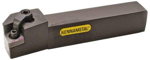 Kennametal - MCFN, Right Hand Cut, 0° Lead Angle, 3/4" Shank Height x 3/4" Shank Width, Negative Rake Indexable Turning Toolholder - 4-1/2" OAL, CN..43. Insert Compatibility, Series Kenloc - Exact Tool & Supply