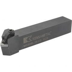 Kennametal - RH MSSN Negative Rake Indexable Turning Toolholder - Exact Tool & Supply