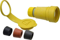 Value Collection - 250 VAC, 30 Amp, L6-30 Configuration, Industrial Grade, Ungrounded Connector - 1 Phase, 2 Poles, IP67 - Exact Tool & Supply