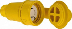 Value Collection - 250 VAC, 20 Amp, L15-20 Configuration, Industrial Grade, Ungrounded Connector - 1 Phase, 3 Poles, IP67 - Exact Tool & Supply