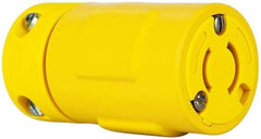 Value Collection - 250 VAC, 20 Amp, L2-20 Configuration, Industrial Grade, Ungrounded Connector - 1 Phase, 2 Poles - Exact Tool & Supply