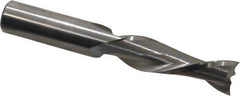 Onsrud - 1/2" Cutting Diam x 1-5/8" Length of Cut, 2 Flute, Upcut Spiral Router Bit - Uncoated, Left Hand Cut, Solid Carbide, 3-1/2" OAL x 1/2" Shank Diam, Double Edge, 30° Helix Angle - Exact Tool & Supply