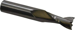 Onsrud - 1/2" Cutting Diam x 1-1/8" Length of Cut, 2 Flute, Upcut Spiral Router Bit - Uncoated, Right Hand Cut, Solid Carbide, 3" OAL x 1/2" Shank Diam, Double Edge, 30° Helix Angle - Exact Tool & Supply