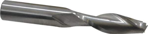 Onsrud - 1/2" Cutting Diam x 1-5/8" Length of Cut, 2 Flute, Upcut Spiral Router Bit - Uncoated, Right Hand Cut, Solid Carbide, 3-1/2" OAL x 1/2" Shank Diam, Double Edge, 30° Helix Angle - Exact Tool & Supply