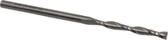 Onsrud - 3/16" Cutting Diam x 1-5/8" Length of Cut, 2 Flute, Upcut Spiral Router Bit - Uncoated, Right Hand Cut, Solid Carbide, 3" OAL x 3/16" Shank Diam, Double Edge, 25° Helix Angle - Exact Tool & Supply