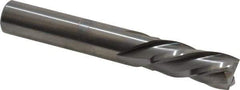 Onsrud - 1/2" Cutting Diam x 1-1/8" Length of Cut, 4 Flute, Downcut Spiral Router Bit - Uncoated, Right Hand Cut, Solid Carbide, 3-1/2" OAL x 1/2" Shank Diam, Four Edge, 30° Helix Angle - Exact Tool & Supply
