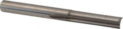 Onsrud - 1/4" Diam, 1/4" Shank Diam, 1" Length of Cut, 2 Flute Double Edge Straight Router Bit - 2-1/2" Overall Length, Left Hand Cut, Solid Carbide - Exact Tool & Supply
