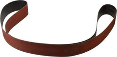 3M - 2" Wide x 72" OAL, 60 Grit, Ceramic Abrasive Belt - Ceramic, Medium, Coated, YF Weighted Cloth Backing, Wet/Dry, Series 777F - Exact Tool & Supply