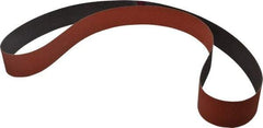 3M - 2" Wide x 72" OAL, 120 Grit, Ceramic Abrasive Belt - Ceramic, Fine, Coated, YF Weighted Cloth Backing, Wet/Dry, Series 777F - Exact Tool & Supply