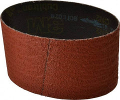 3M - 3-1/2" Wide x 15-1/2" OAL, 36 Grit, Ceramic Abrasive Belt - Ceramic, Very Coarse, Coated, YF Weighted Cloth Backing, Wet/Dry, Series 777F - Exact Tool & Supply