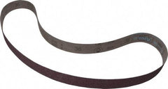 3M - 1-1/2" Wide x 60" OAL, 36 Grit, Aluminum Oxide Abrasive Belt - Aluminum Oxide, Very Coarse, Coated, X Weighted Cloth Backing, Series 341D - Exact Tool & Supply
