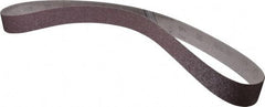 3M - 2" Wide x 60" OAL, 36 Grit, Aluminum Oxide Abrasive Belt - Aluminum Oxide, Very Coarse, Coated, X Weighted Cloth Backing, Series 341D - Exact Tool & Supply