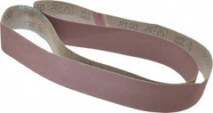 3M - 2" Wide x 72" OAL, 150 Grit, Aluminum Oxide Abrasive Belt - Aluminum Oxide, Very Fine, Coated, X Weighted Cloth Backing, Series 341D - Exact Tool & Supply