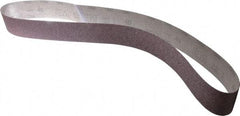 3M - 2-1/2" Wide x 60" OAL, 40 Grit, Aluminum Oxide Abrasive Belt - Aluminum Oxide, Coarse, Coated, X Weighted Cloth Backing, Series 341D - Exact Tool & Supply