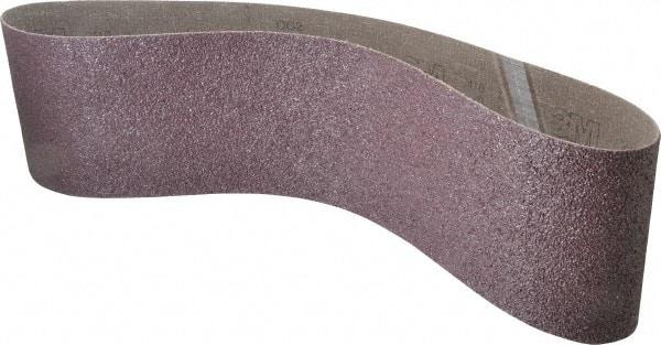 3M - 6" Wide x 48" OAL, 24 Grit, Aluminum Oxide Abrasive Belt - Aluminum Oxide, Very Coarse, Coated, X Weighted Cloth Backing, Series 341D - Exact Tool & Supply