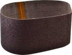 3M - 3" Wide x 24" OAL, 36 Grit, Aluminum Oxide Abrasive Belt - Aluminum Oxide, Very Coarse, Coated, X Weighted Cloth Backing, Series 341D - Exact Tool & Supply