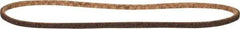 3M - 1/4" Wide x 24" OAL, Aluminum Oxide Abrasive Belt - Aluminum Oxide, Coarse, Nonwoven, Series SC-BS - Exact Tool & Supply