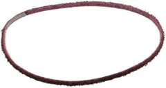 3M - 1/4" Wide x 24" OAL, Aluminum Oxide Abrasive Belt - Aluminum Oxide, Medium, Nonwoven, Series SC-BS - Exact Tool & Supply