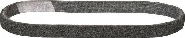 3M - 1/2" Wide x 18" OAL, Silicon Carbide Abrasive Belt - Silicon Carbide, Super Fine, Nonwoven, Series SC-BS - Exact Tool & Supply