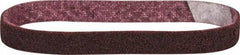 3M - 3/4" Wide x 18" OAL, Aluminum Oxide Abrasive Belt - Aluminum Oxide, Medium, Nonwoven, Series SC-BS - Exact Tool & Supply