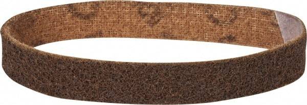 3M - 1" Wide x 18" OAL, Aluminum Oxide Abrasive Belt - Aluminum Oxide, Coarse, Nonwoven, Series SC-BS - Exact Tool & Supply