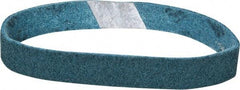 3M - 1" Wide x 18" OAL, Aluminum Oxide Abrasive Belt - Aluminum Oxide, Very Fine, Nonwoven, Series SC-BS - Exact Tool & Supply
