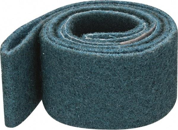 3M - 2" Wide x 48" OAL, Aluminum Oxide Abrasive Belt - Aluminum Oxide, Very Fine, Nonwoven, Series SC-BS - Exact Tool & Supply