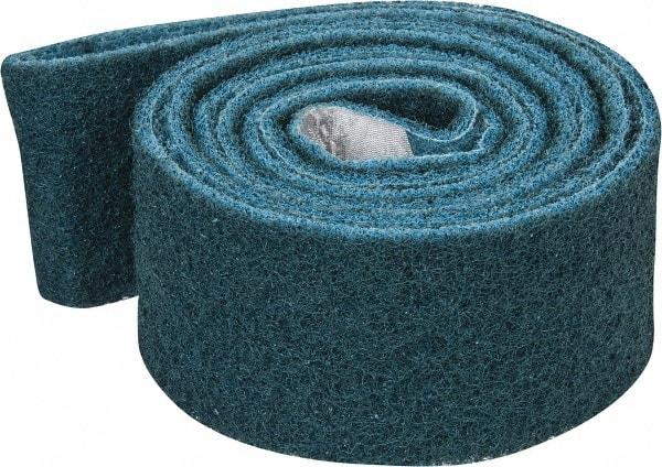 3M - 2" Wide x 60" OAL, Aluminum Oxide Abrasive Belt - Aluminum Oxide, Very Fine, Nonwoven, Series SC-BS - Exact Tool & Supply