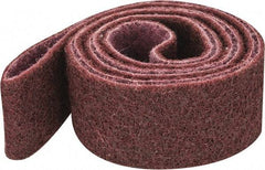 3M - 2" Wide x 72" OAL, Aluminum Oxide Abrasive Belt - Aluminum Oxide, Medium, Nonwoven, Series SC-BS - Exact Tool & Supply
