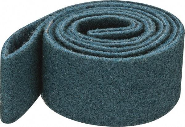3M - 2" Wide x 72" OAL, Aluminum Oxide Abrasive Belt - Aluminum Oxide, Very Fine, Nonwoven, Series SC-BS - Exact Tool & Supply