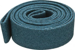 3M - 2" Wide x 132" OAL, Aluminum Oxide Abrasive Belt - Aluminum Oxide, Very Fine, Nonwoven, Series SC-BS - Exact Tool & Supply