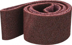 3M - 2-1/2" Wide x 60" OAL, Aluminum Oxide Abrasive Belt - Aluminum Oxide, Medium, Nonwoven, Series SC-BS - Exact Tool & Supply