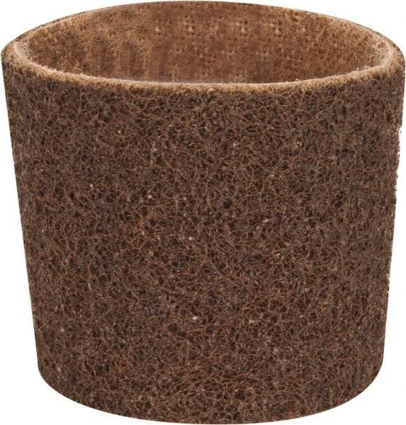 3M - 3" Wide x 10-11/16" OAL, Aluminum Oxide Abrasive Belt - Aluminum Oxide, Coarse, Nonwoven, Series SC-BS - Exact Tool & Supply