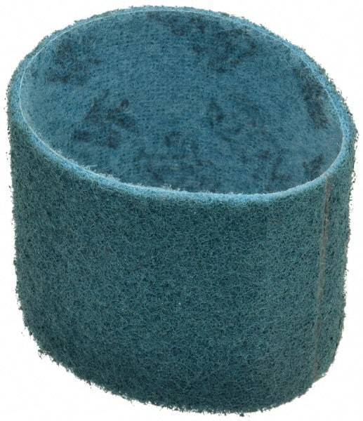 3M - 3" Wide x 10-11/16" OAL, Aluminum Oxide Abrasive Belt - Aluminum Oxide, Very Fine, Nonwoven, Series SC-BS - Exact Tool & Supply