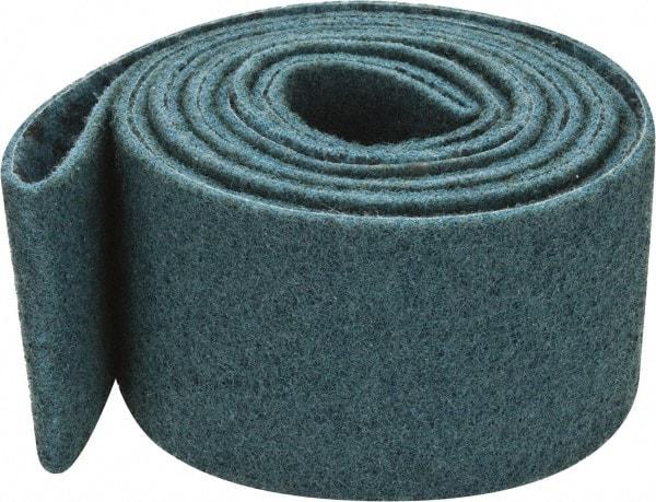 3M - 3" Wide x 132" OAL, Aluminum Oxide Abrasive Belt - Aluminum Oxide, Very Fine, Nonwoven, Series SC-BS - Exact Tool & Supply