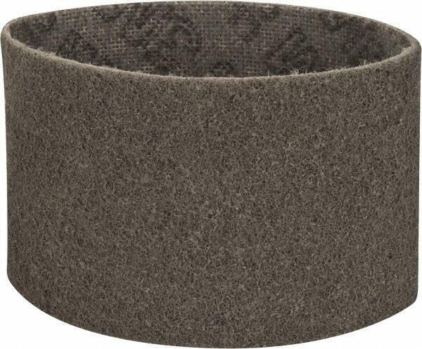 3M - 3-1/2" Wide x 15-1/2" OAL, Silicon Carbide Abrasive Belt - Silicon Carbide, Super Fine, Nonwoven, Series SC-BS - Exact Tool & Supply