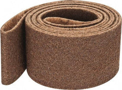 3M - 4" Wide x 132" OAL, Aluminum Oxide Abrasive Belt - Aluminum Oxide, Coarse, Nonwoven, Series SC-BS - Exact Tool & Supply