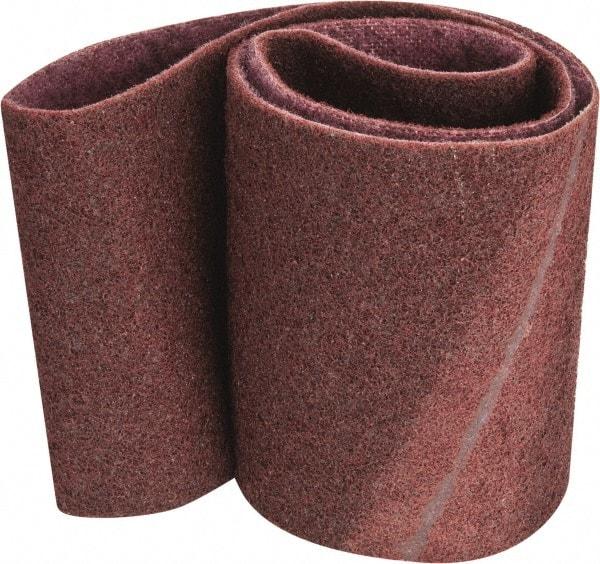 3M - 6" Wide x 48" OAL, Aluminum Oxide Abrasive Belt - Aluminum Oxide, Medium, Nonwoven, Series SC-BS - Exact Tool & Supply