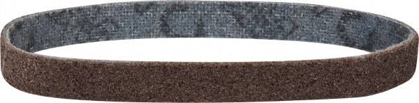 3M - 3/4" Wide x 18" OAL, Aluminum Oxide Abrasive Belt - Aluminum Oxide, Coarse, Nonwoven, Series SE-BS - Exact Tool & Supply